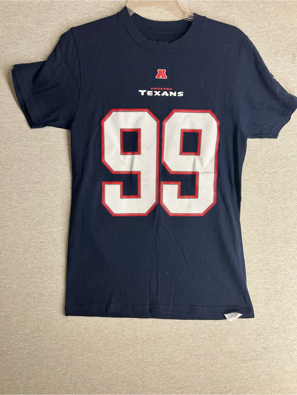 NFL Navy Team Apparel Crewneck Tee